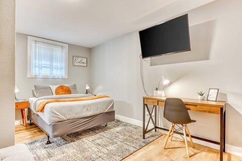 Studio with a dedicated work station