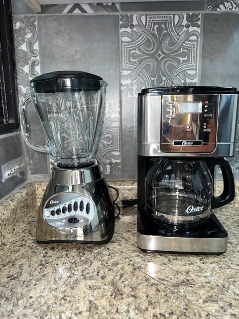 Coffee maker and blender