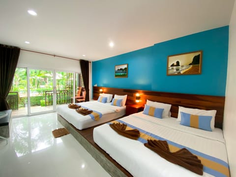 Family Room, Pool View | In-room safe, free WiFi