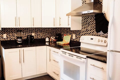 The kitchen is equipped for prepping meals and creating wonderful memories with your friends and loved ones