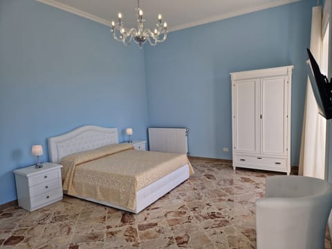 Deluxe Quadruple Room, Balcony, Sea View | Egyptian cotton sheets, premium bedding, memory foam beds, desk