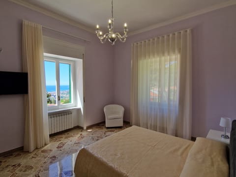 Deluxe Double Room, Sea View | Egyptian cotton sheets, premium bedding, memory foam beds, desk