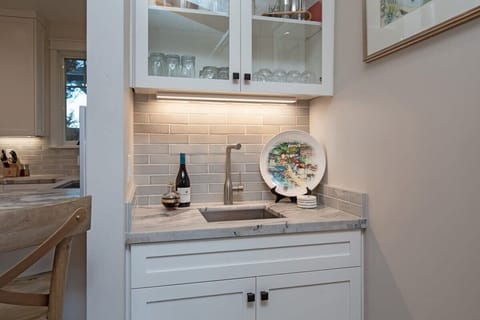 Unit B wet bar.  Alcohol not provided. 