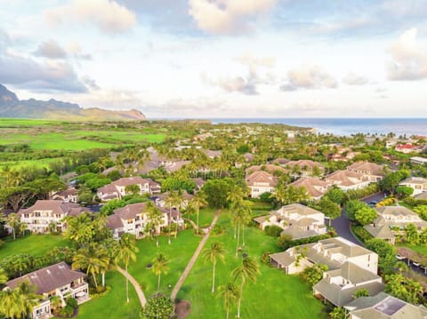 Ariel view of Poipu Kai Resort.