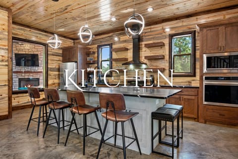 Step into our gourmet kitchen, where good meals and great memories are made.