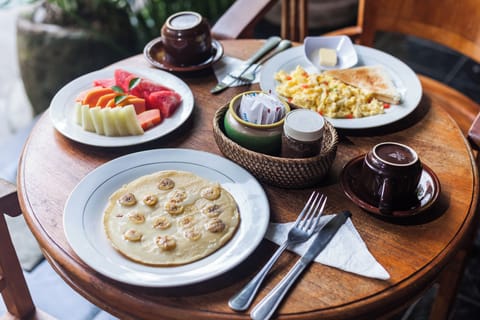 Daily local cuisine breakfast (IDR 100000 per person)