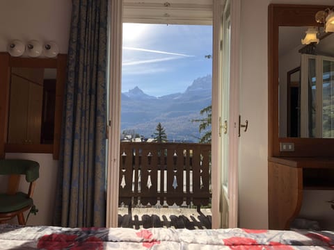 Panoramic Double or Twin Room, Balcony, Mountain View | View from room