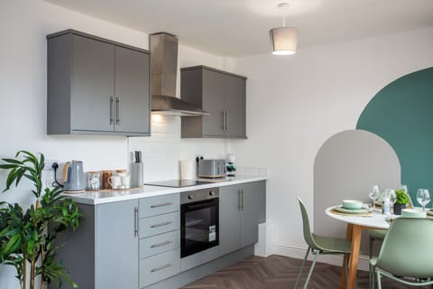 Revel in the convenience of a fully equipped kitchen with all modern facilities, including state-of-the-art appliances, ample counter space, and a variety of cooking utensils.