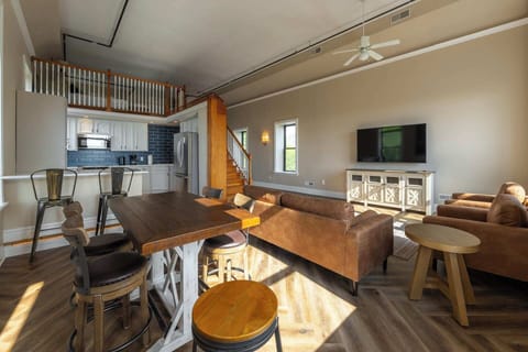 Open-concept living area