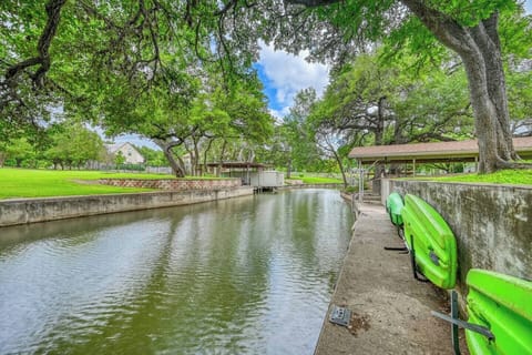 quiet canal for fishing and kayaking