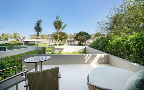 Apartment, 2 Bedrooms, Pool View | Terrace/patio