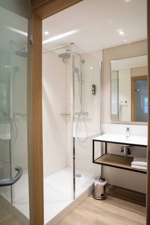 Premium Double or Twin Room | Bathroom | Shower, free toiletries, hair dryer, towels