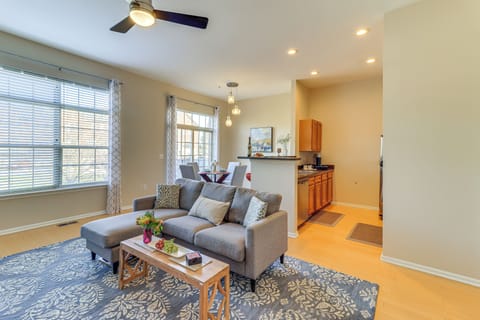 Living Room | Full Sleeper Sofa | Smart TV | Main Level