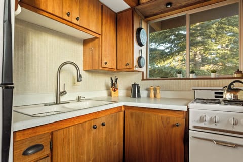 Cabin, Multiple Beds, Balcony, Mountain View | Private kitchen | Fridge, microwave, oven, stovetop