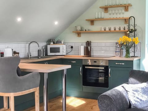 Kitchen | The Apartment - Glaneirw Estate, Tanygroes, near Llangrannog
