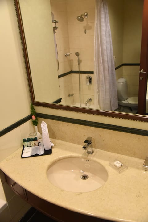 Superior Room | Bathroom | Free toiletries, hair dryer, bathrobes, towels