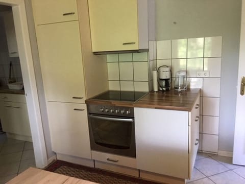 Standard Apartment | Private kitchen | Microwave, electric kettle, toaster, mixer