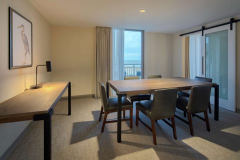 Suite, 1 King Bed, Accessible (Hearing) | View from room
