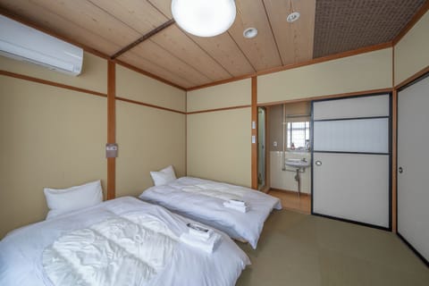 Private Japanese Style Twin Room | In-room safe, blackout drapes, free WiFi