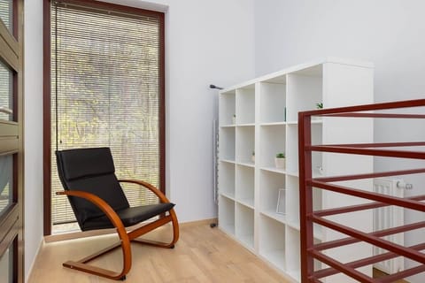 Bedroom with a large wardrobe.
