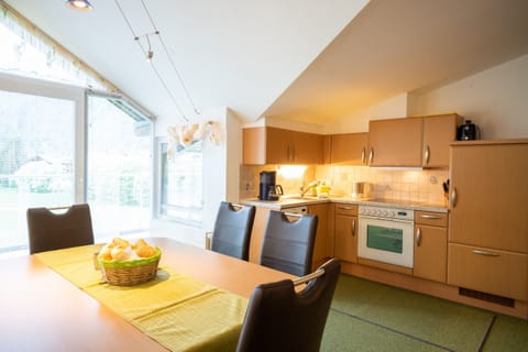 Superior Apartment | Private kitchen | Fridge, oven, stovetop, espresso maker