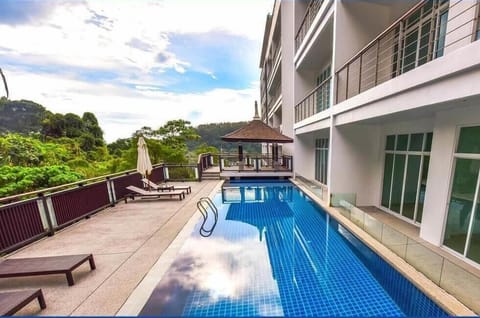 Spacious jungle view apartment Kamala Falls U12 (12087)