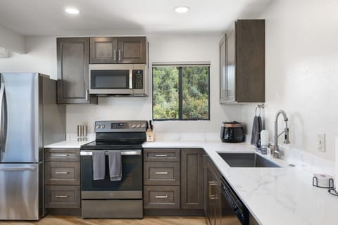 Enjoy the inviting kitchen view, designed for comfort and homey meals.