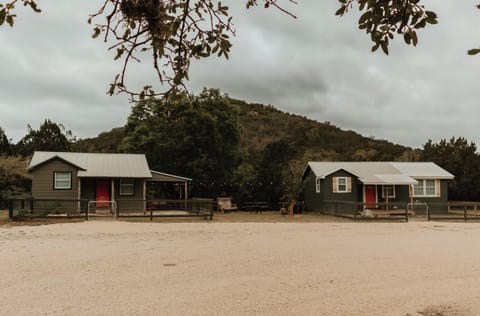 The cabin you are viewing for this listing is located on the left-hand side.