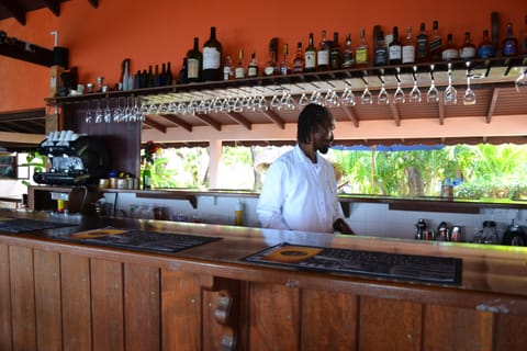 Poolside bar