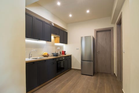 City Apartment | Private kitchen | Fridge, oven, electric kettle, toaster