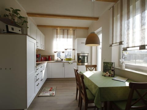 Apartment | Private kitchen | Electric kettle, toaster, highchair