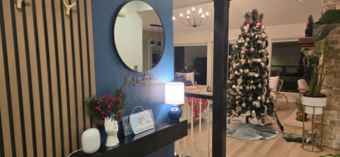 Hallway with Christmas touch