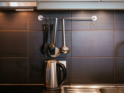 Apartment | Private kitchen | Microwave, electric kettle, toaster