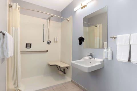 Room, 1 King Bed, Accessible, Non Smoking | Accessible bathroom