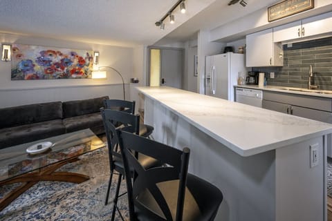 Kitchen island with seating