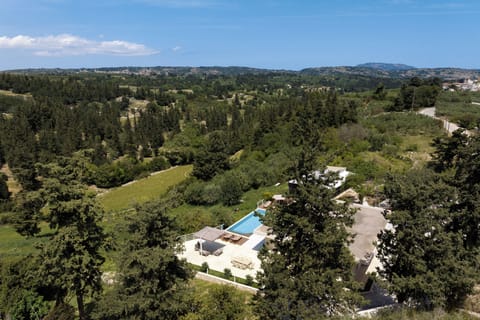 Surrounded by trees and the breathtaking scenery of nature.