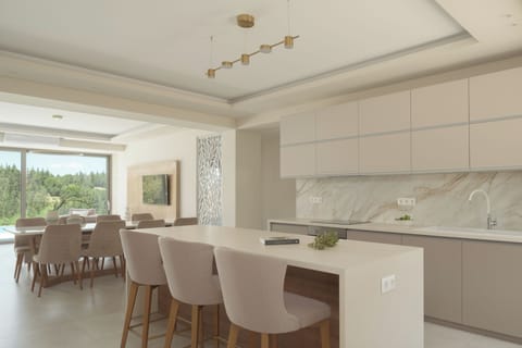 A fully equipped kitchen for culinary wonders.