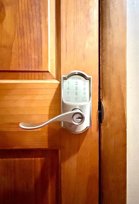 Easy check-in process with the smart lock!