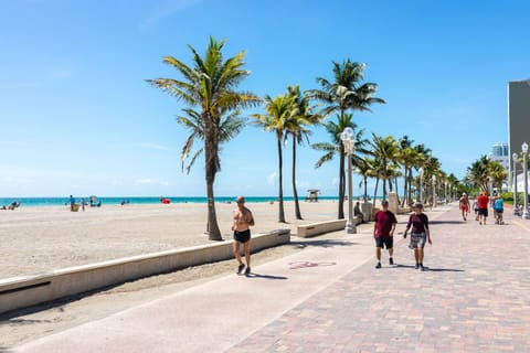 On the beach, white sand, 10 beach bars