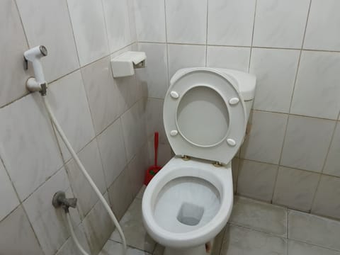 Raised toilet seat