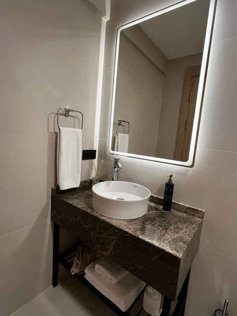 Executive Room | Bathroom | Shower, free toiletries, hair dryer, bathrobes