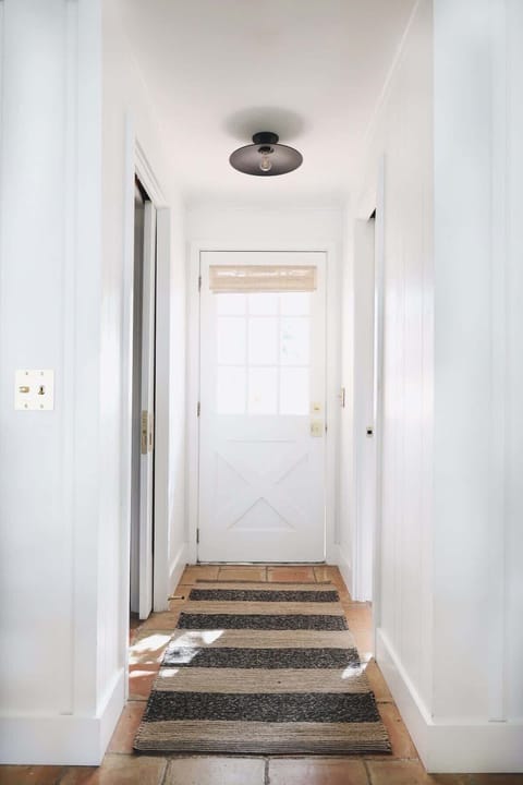 Back door to courtyard