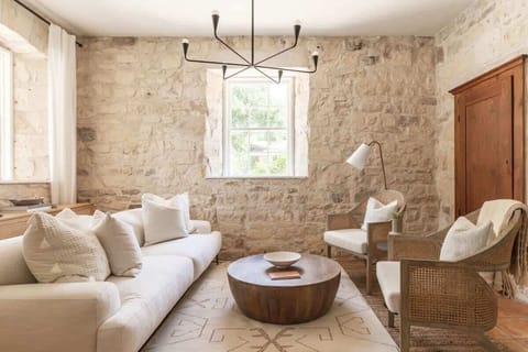 Front living room at Stone Haus