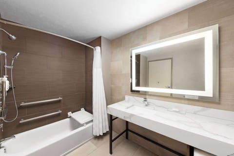 Room, Multiple Beds, Non Smoking | Accessible bathroom