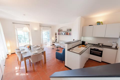 Kitchen and dining area