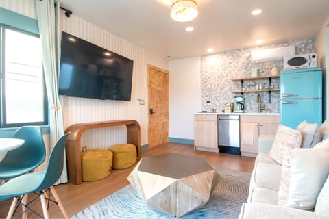 Luxury Suite, 2 Bedrooms, Patio, Ocean View | Individually decorated, individually furnished, free WiFi, bed sheets