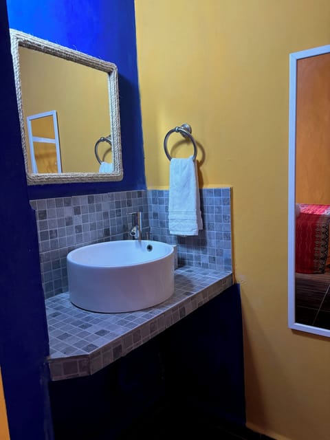 Standard Single Room, Patio, Garden View | Bathroom | Shower, hair dryer, towels, soap