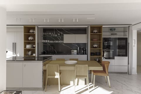 Kitchen, Living Room