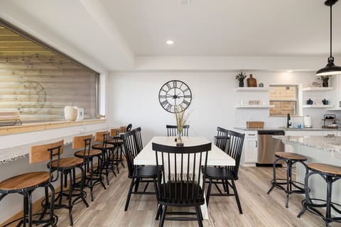 Dining Table and Extra Seating