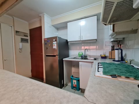 Family Apartment, Ocean View | Private kitchen | Electric kettle